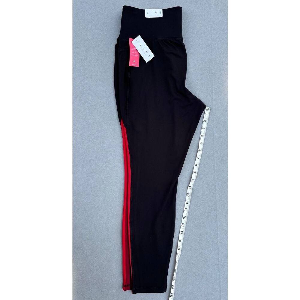 NWT Lane Bryant Livi 7/8 Legging SIZE 14/16 pockets gym activewear wicking black - Picture 3 of 7